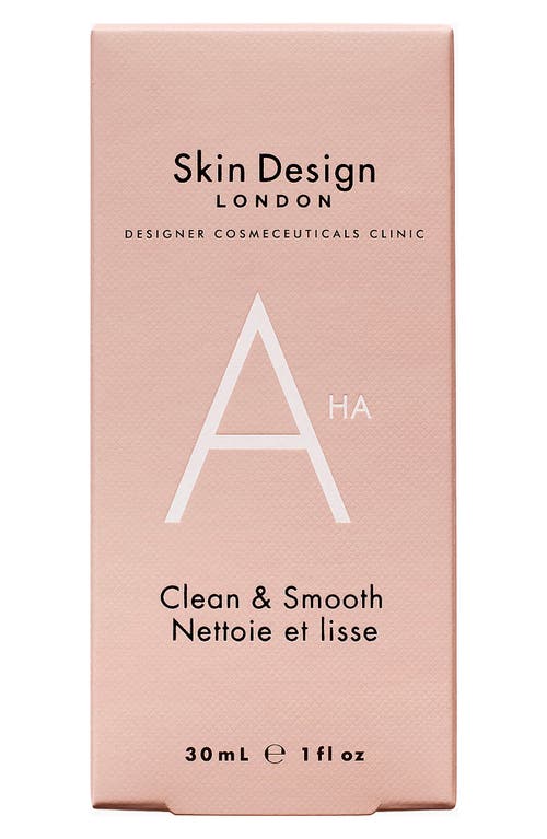 Skin Design London Aha Clean & Smooth Serum