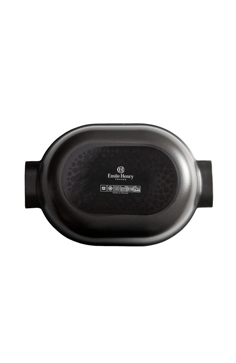 Emile Henry Delight 4.3 Quart Oval Dutch Oven, Slate, Alternate, color, Slate