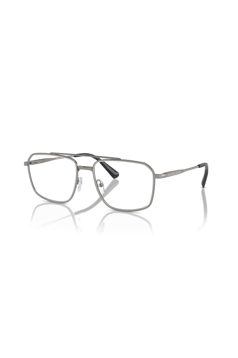 56mm Square optical glasses, Main, color, Grey