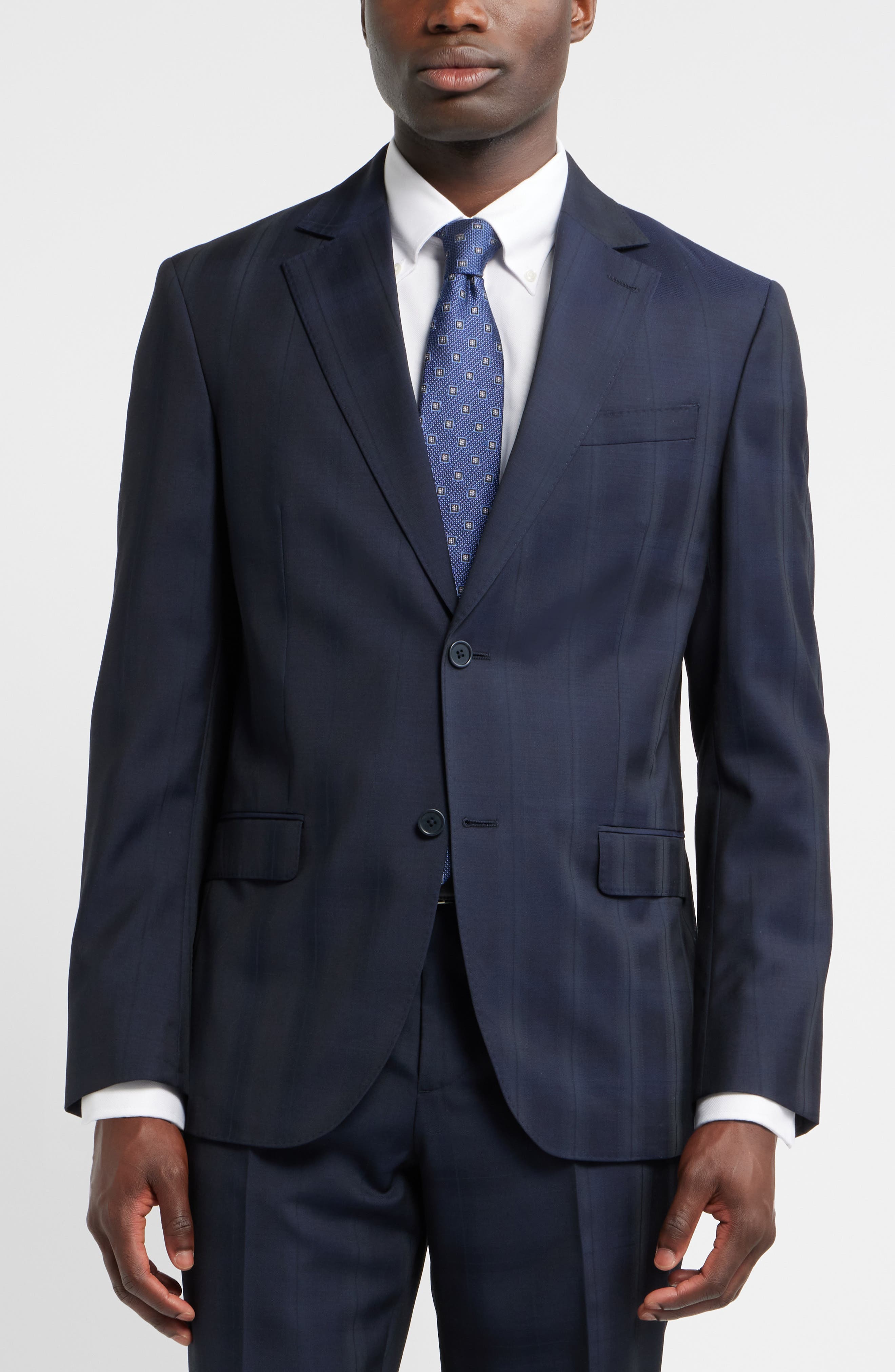 selected NAVY SHADOW PLAID