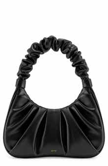 JW PEI Gabbi Ruched Faux Leather Hobo
