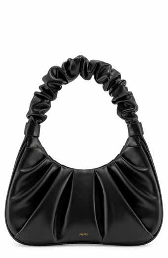 JW PEI Gabbi Ruched Faux Leather Hobo