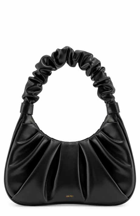 JW PEI Gabbi Ruched Faux Leather Hobo