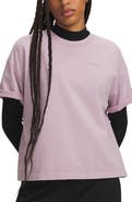 Under Armour Wash Wordmark Boxy T-Shirt