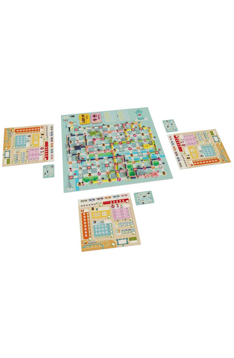 IELLO Get On Board Paris & Rome A Clever Flip & Write Board Game, Alternate, color, Multicolored