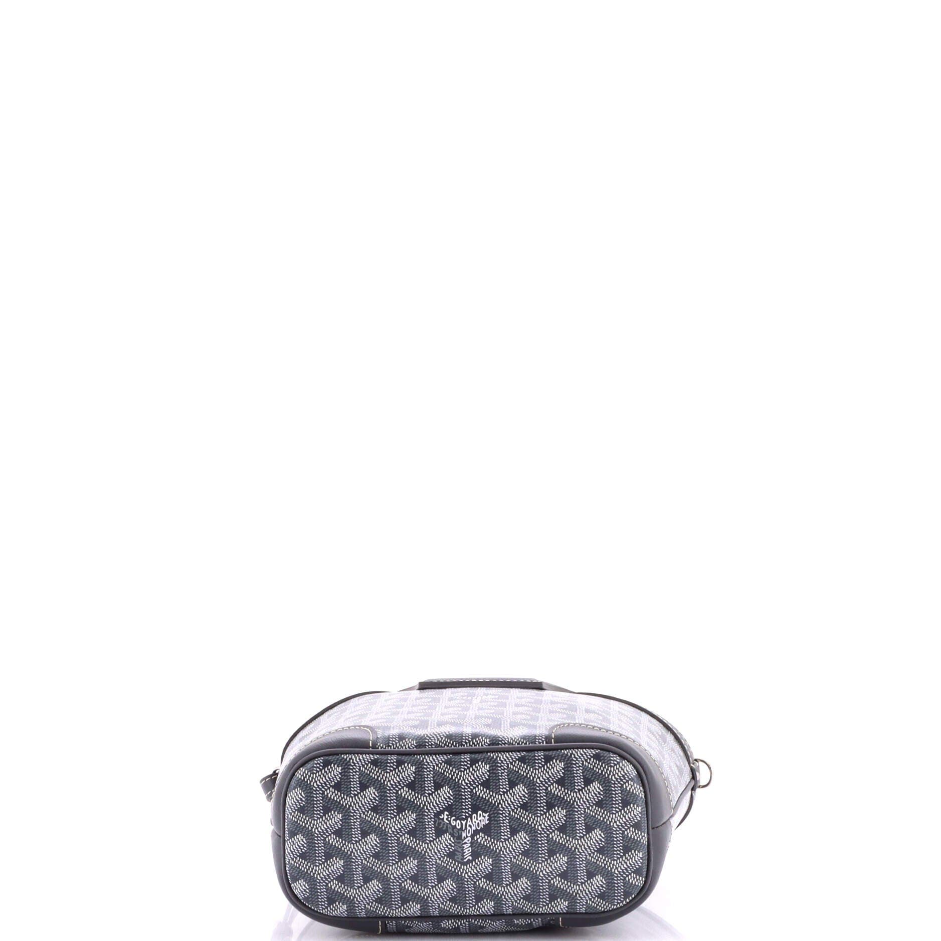 Pre-Owned Goyard Beluga Bag Coated Canvas Mini, Alternate, color, Gray