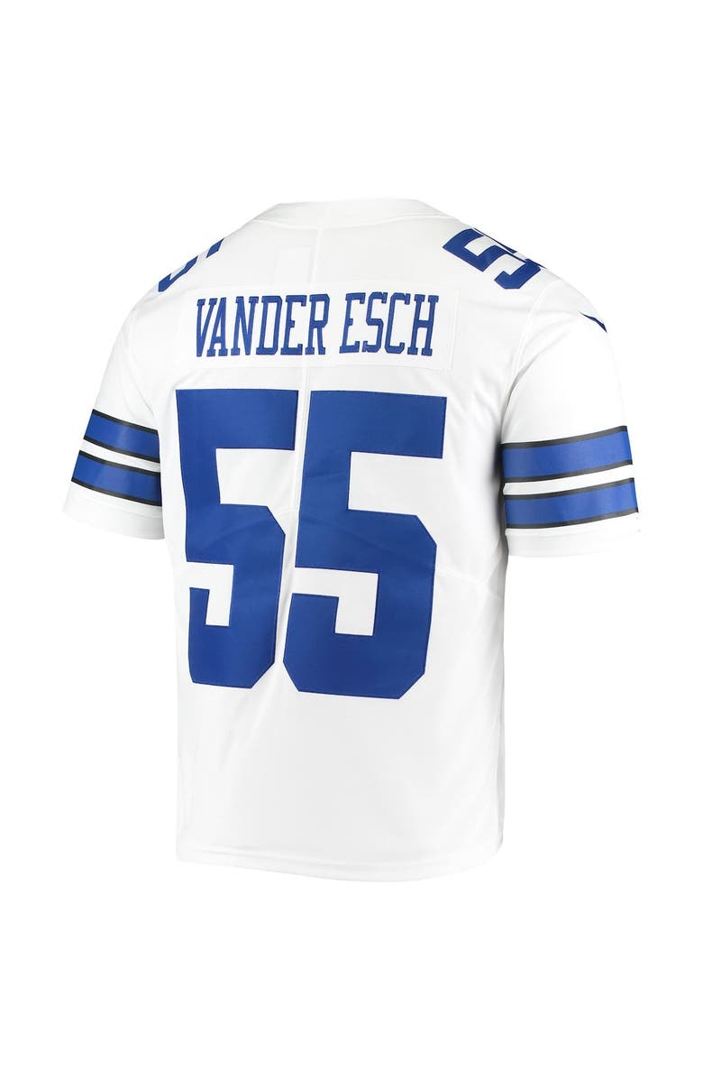Nike Men's Nike Leighton Vander Esch White Dallas Cowboys 60th Anniversary Limited Jersey, Alternate, color, 