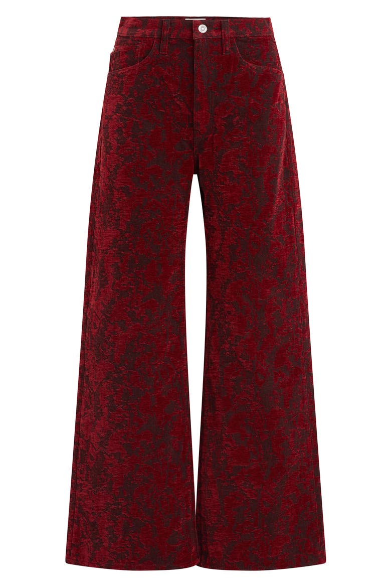 Jolene Wide Leg Pants, Alternate, color, DARK CHALET