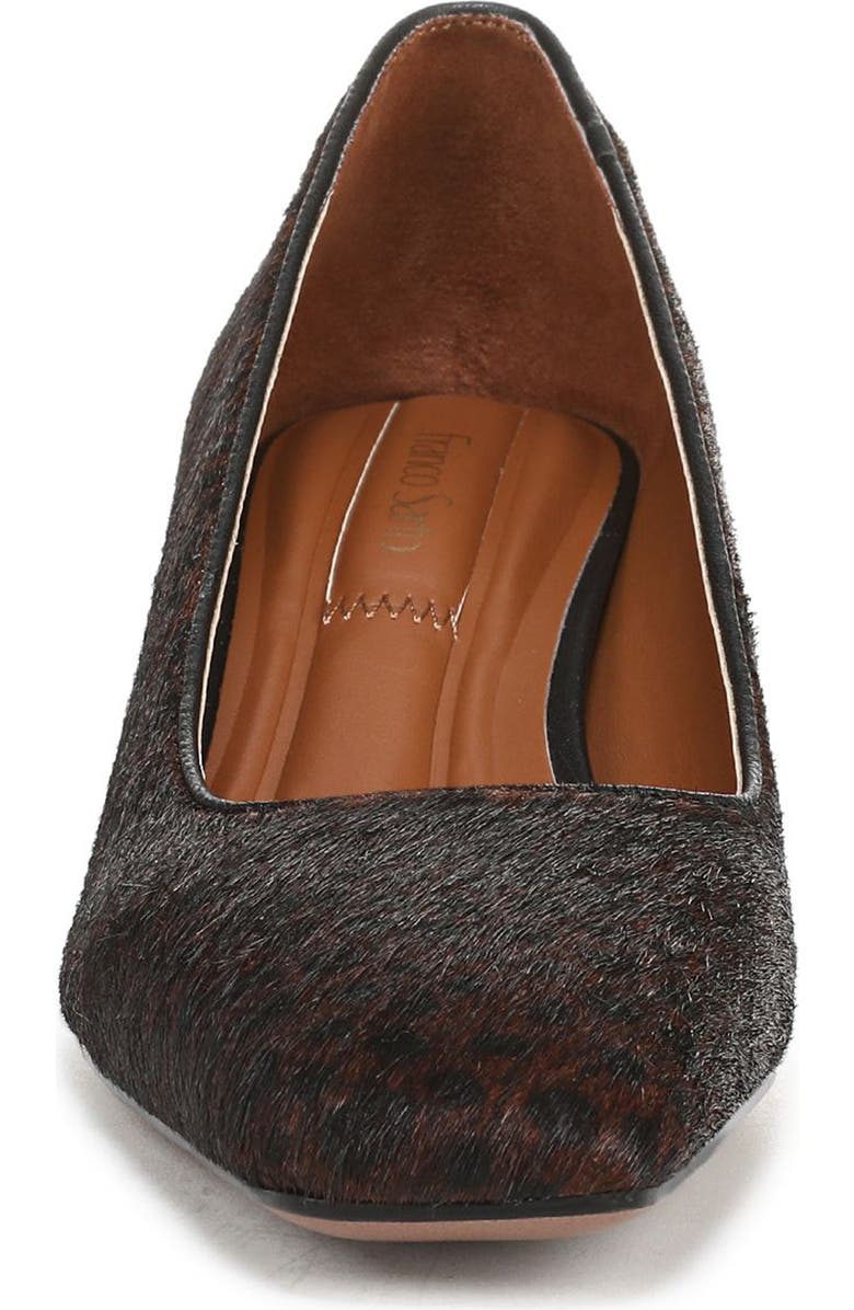 Franco Sarto Salino Square Toe Pump, Alternate, color, Brown