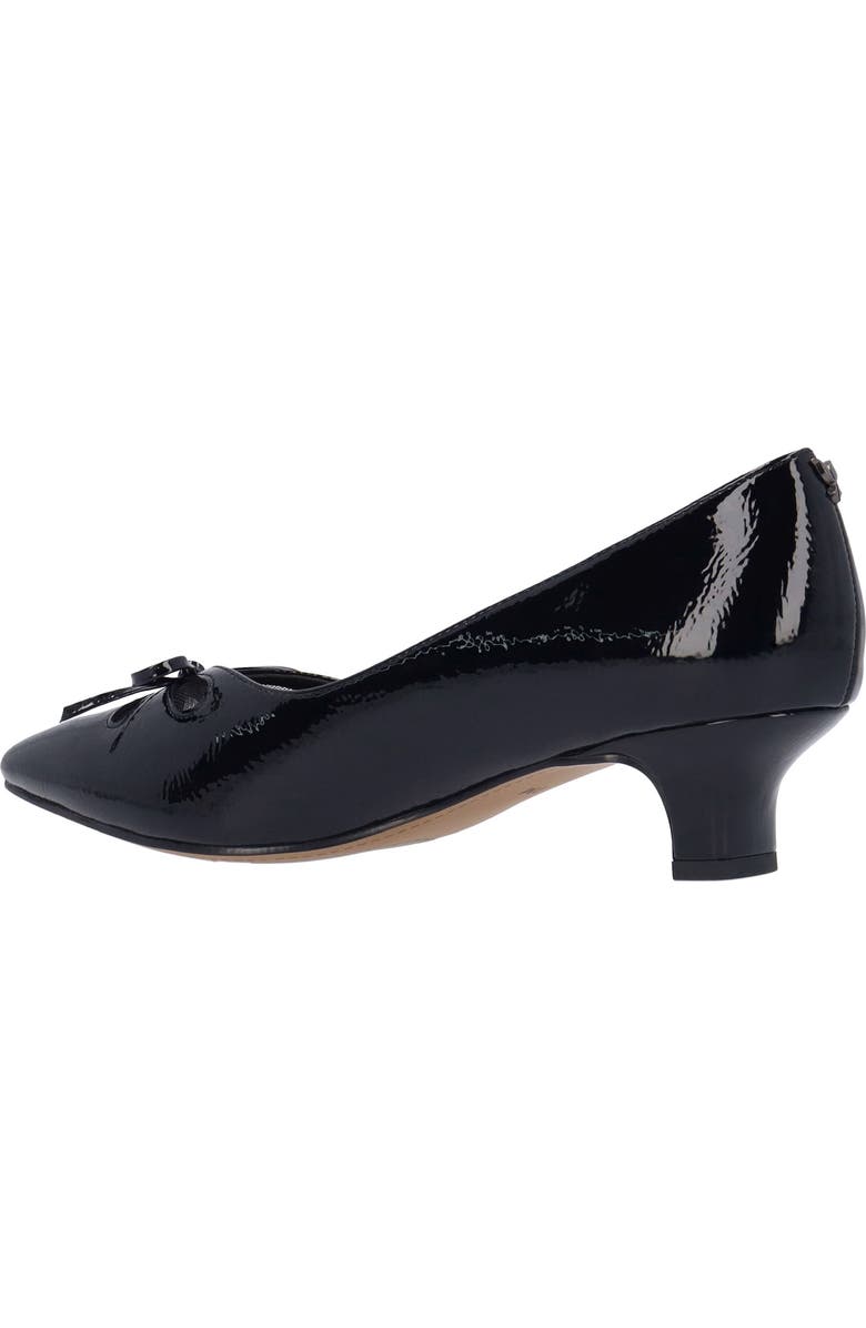 J. Reneé Calinda Kitten Heel Pump, Alternate, color, Black