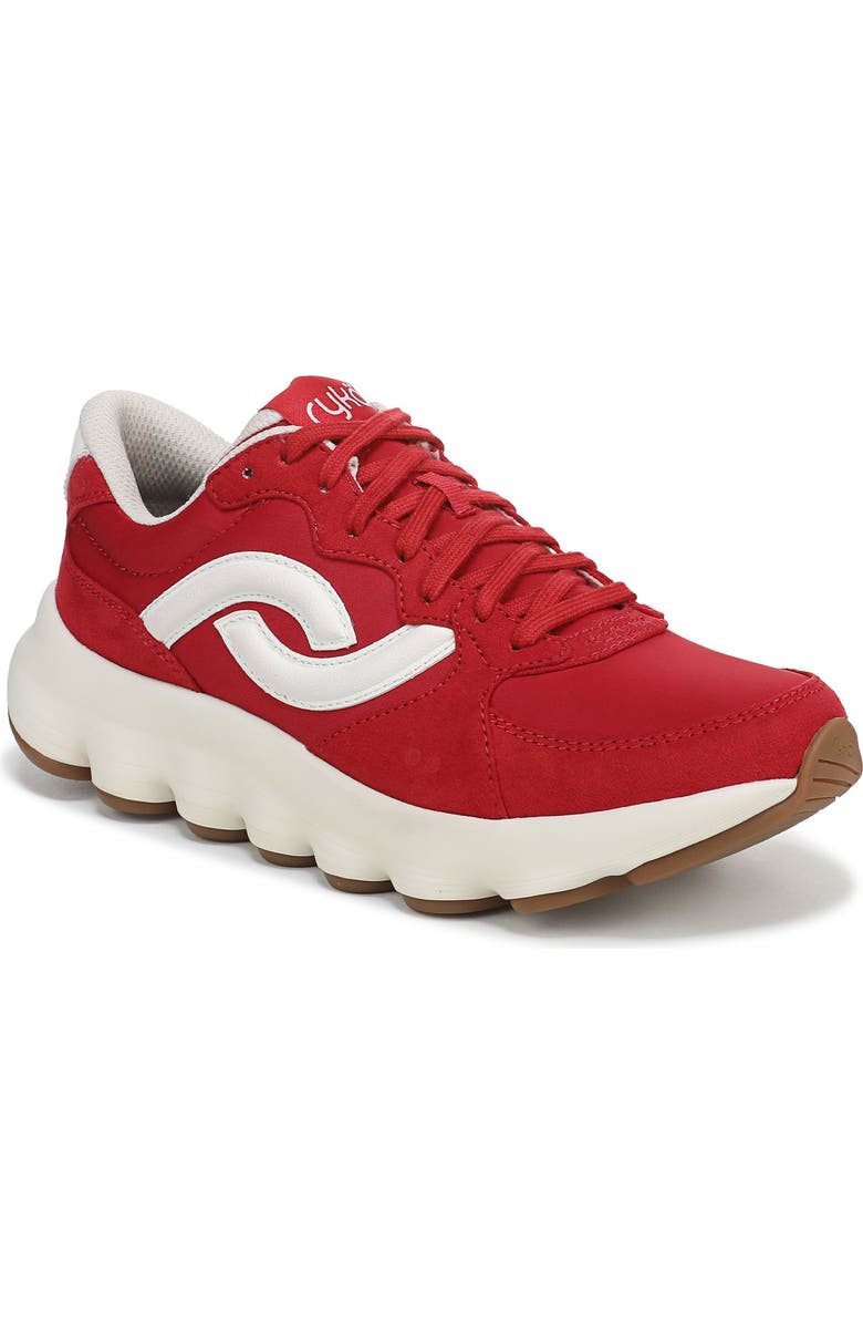 Rykä PodFlow Retro Walking Sneaker, Main, color, Salsa Red