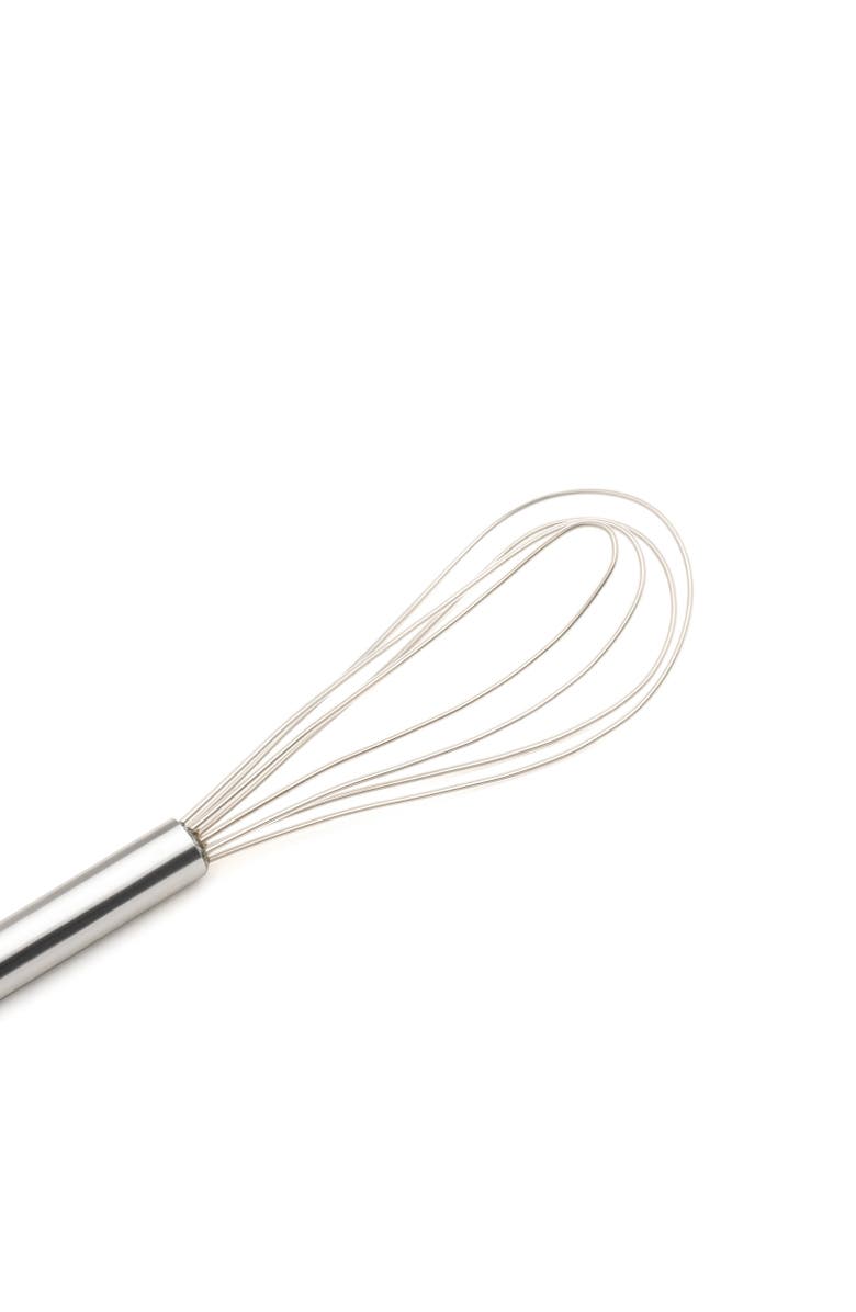 CUISIPRO 10 Inch Silicone Flat Whisk, Alternate, color, White