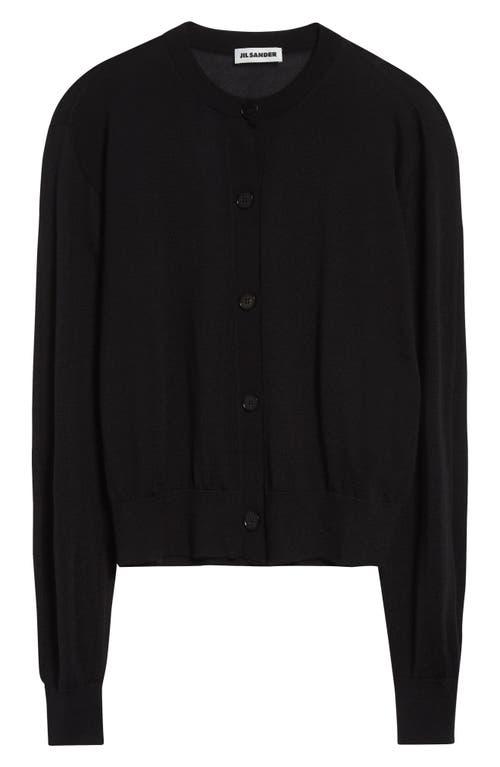 Jil Sander Merino Wool, Cashmere & Silk Cardigan