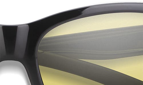 Smith Shoal 58mm Chromapop Polarized Wraparound Sunglasses In Yellow