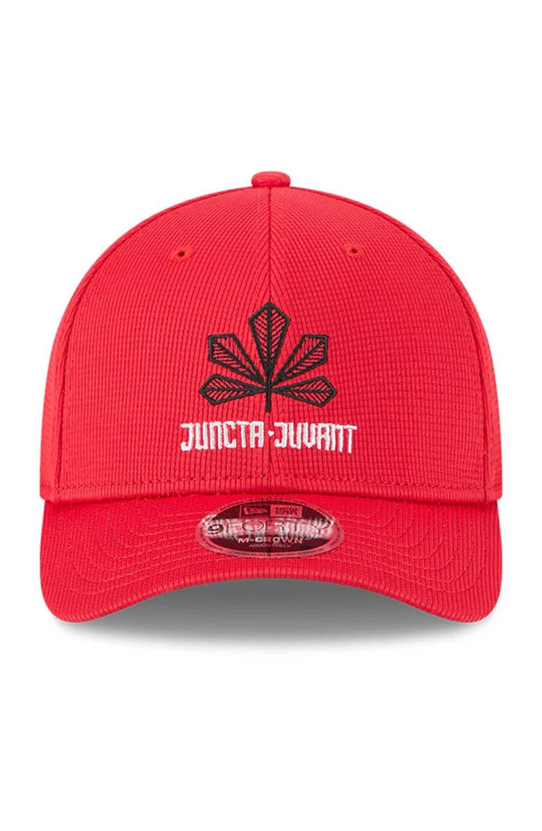 New Era Men's New Era Red Cincinnati Reds City Connect Batting Practice 9FORTY M-Crown Adjustable Hat, Alternate, color, Red