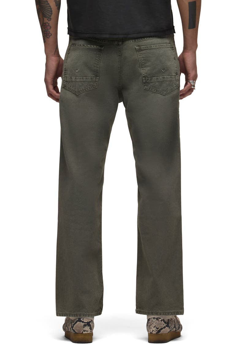 Rylan Relaxed Straight Leg Jeans, Alternate, color, DISTRESS ARMY
