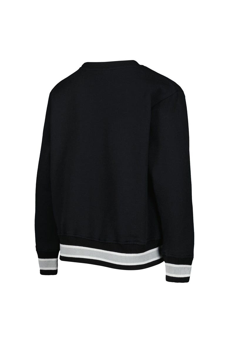 Youth Black Vegas Golden Knights Classic Blueliner Pullover Sweatshirt, Alternate, color, Black