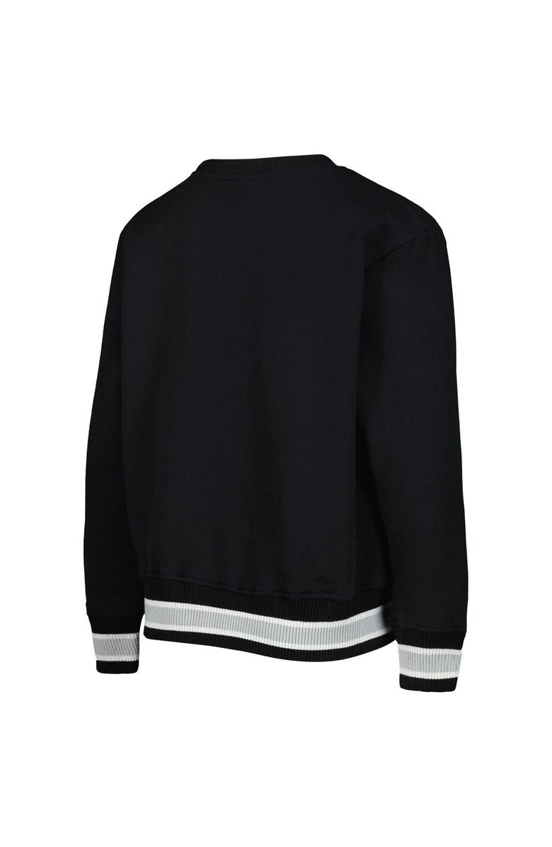 Outerstuff Youth Black Vegas Golden Knights Classic Blueliner Pullover Sweatshirt, Alternate, color, Black