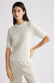 Nordstrom Open Stitch Crewneck Sweater
