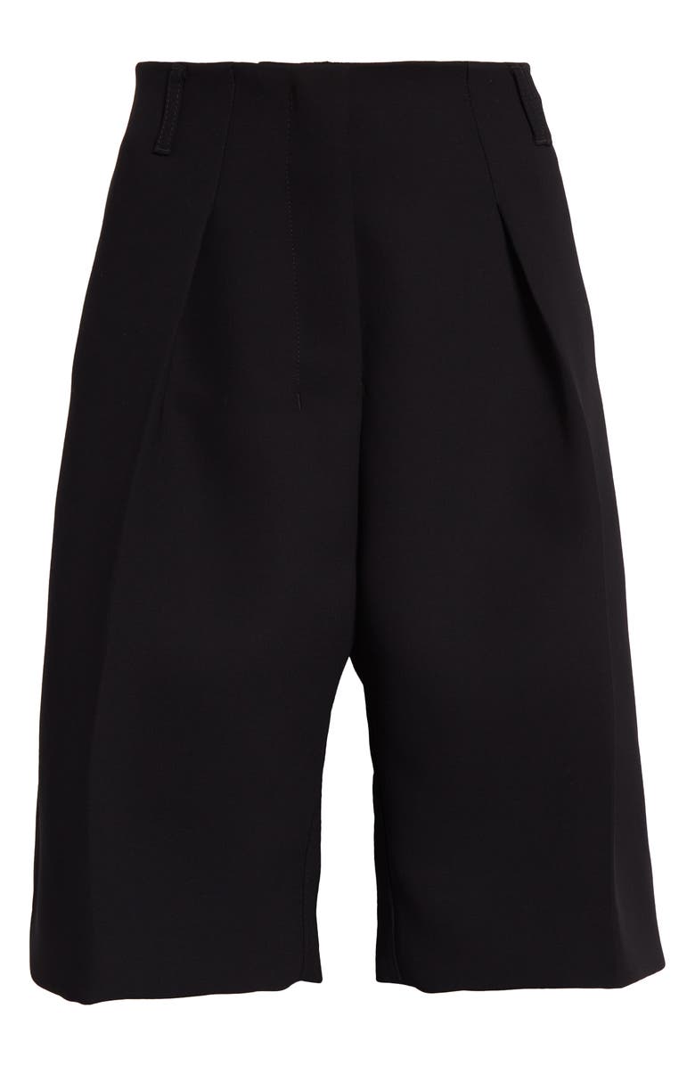 Jacquemus Le Bermuda Ovalo Tailored Shorts, Alternate, color, Black