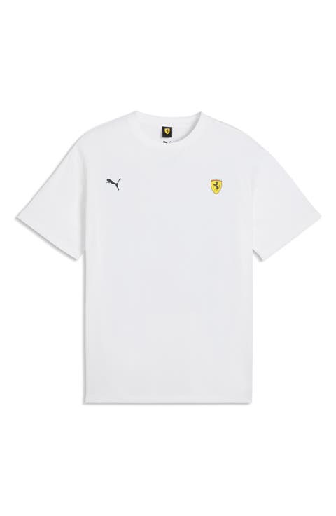 Scuderia Ferrari Cotton Graphic T-Shirt