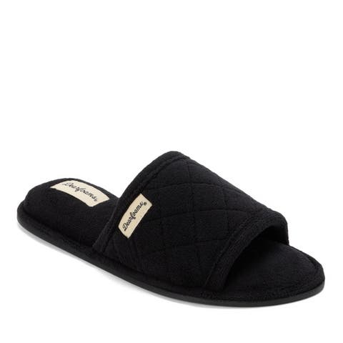 Beatrice Quilted Microfiber Terry Shower Slide Slipper (Women)