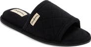 DEARFOAMS Beatrice Quilted Microfiber Terry Shower Slide Slipper