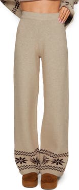 Princess Polly Anok Star Sweater Pants