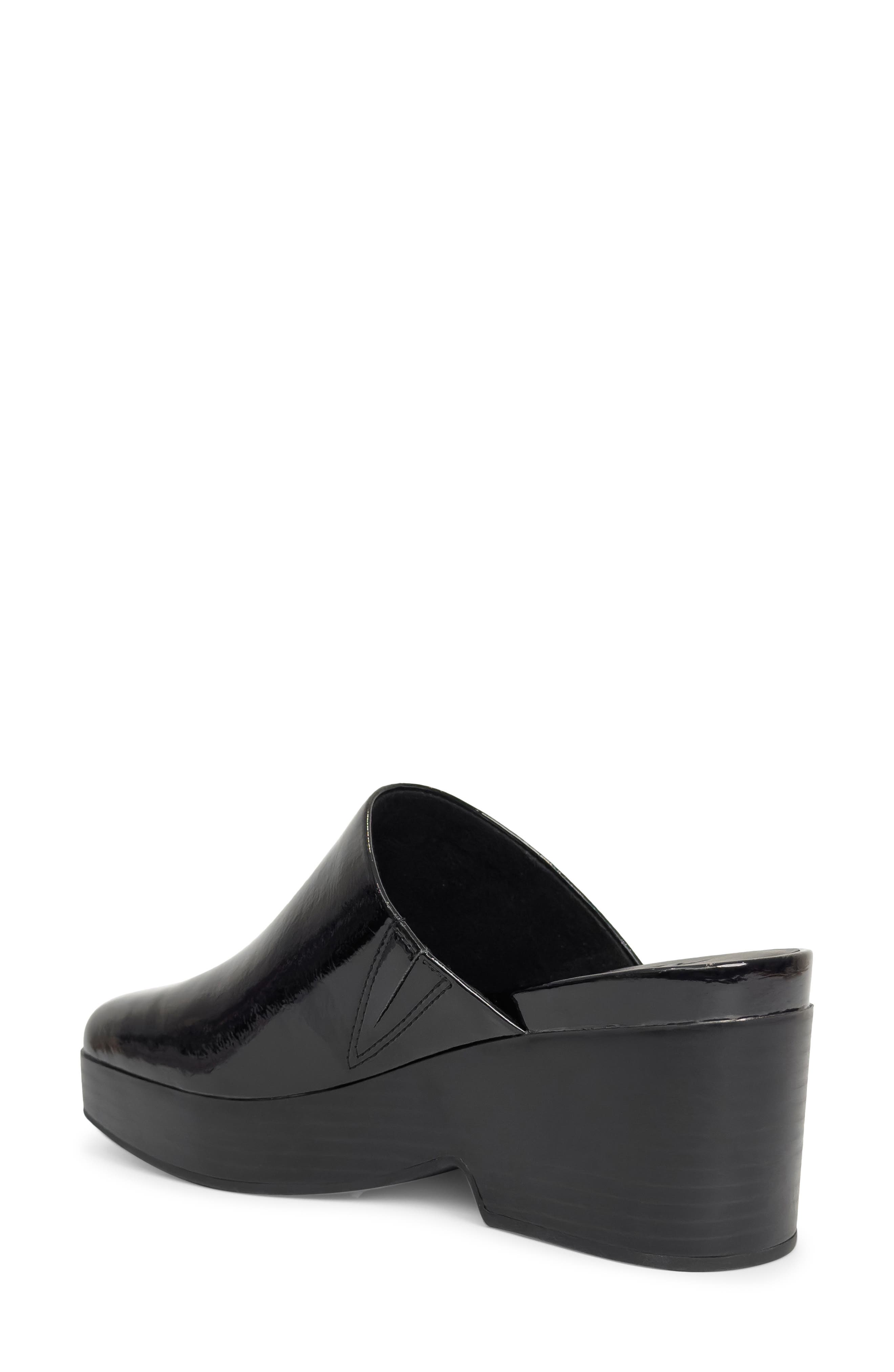 Aerosoles Chata Leather Mule, Alternate, color, Black Patent