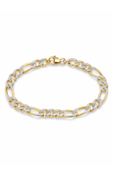Men's Two-Tone Bracelet