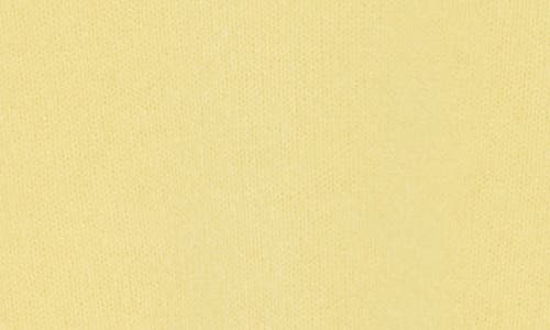 Nordstrom Short Sleeve Cashmere Sweater In Yellow