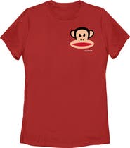Paul Frank Women's Paul Frank Small Julius Left Chest  Graphic T-Shirt