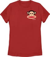 Paul Frank Women's Paul Frank Small Julius Left Chest Graphic T-Shirt