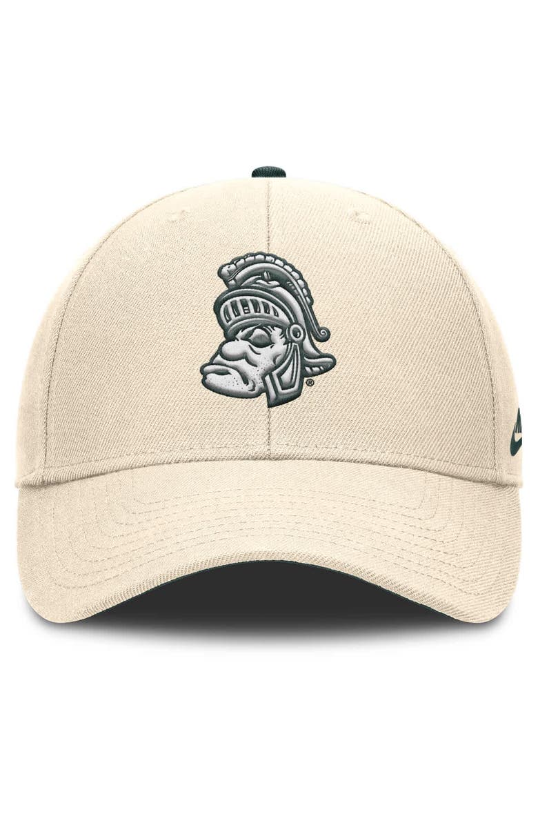 Nike Men's Nike Natural Michigan State Spartans Rise Legacy Adjustable Hat, Alternate, color, Natural