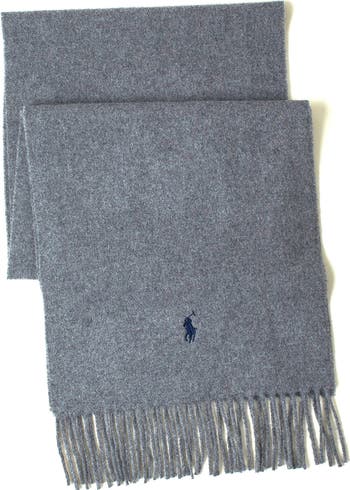 Polo Ralph Lauren Wool Blend Muffler Scarf | Nordstrom Polo Ralph Lauren Wool Blend Muffler Scarf | Nordstrom