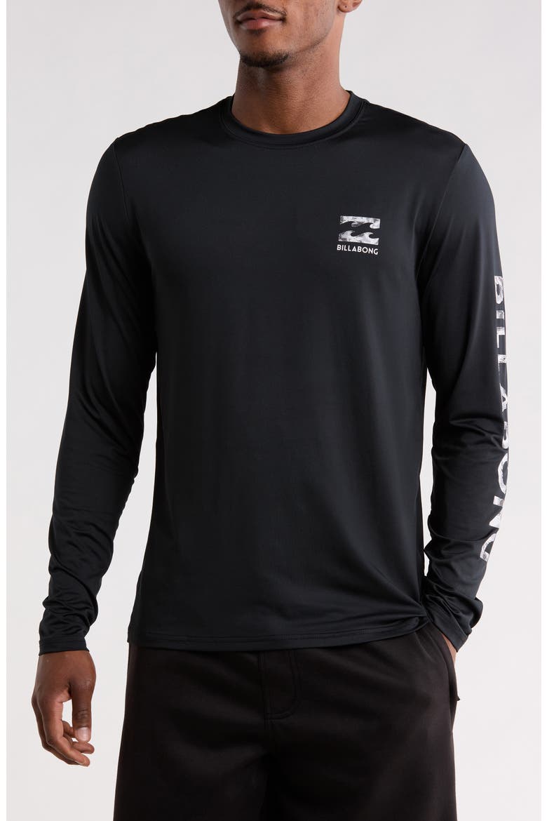 Mondo Long Sleeve Sun T-Shirt, Main, color, BLACK