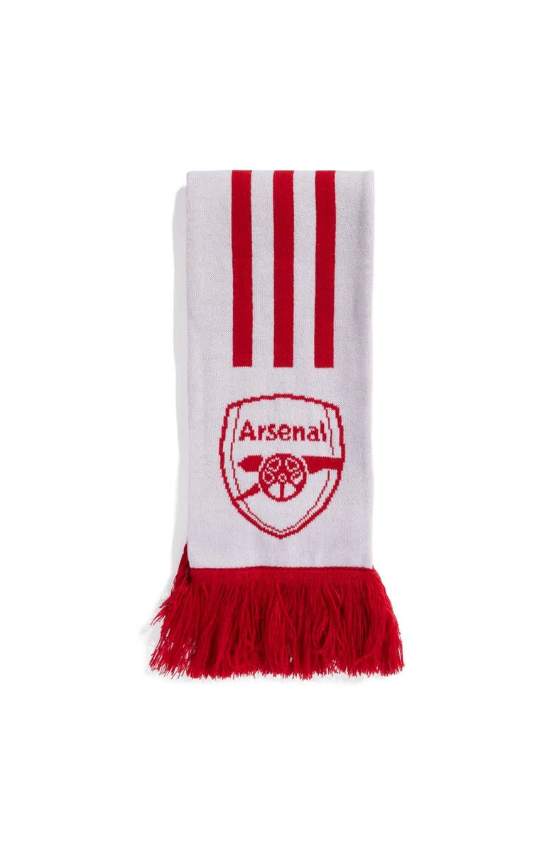 adidas Arsenal Home Team Scarf, Main, color, Red