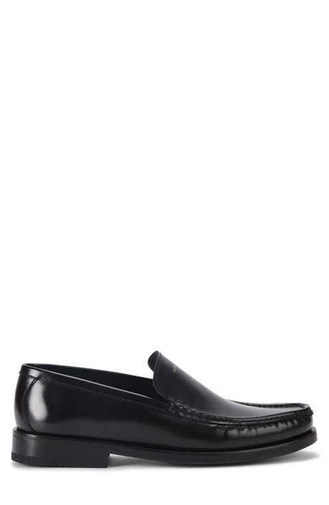 Denman Moc Toe Leather Loafer (Men)