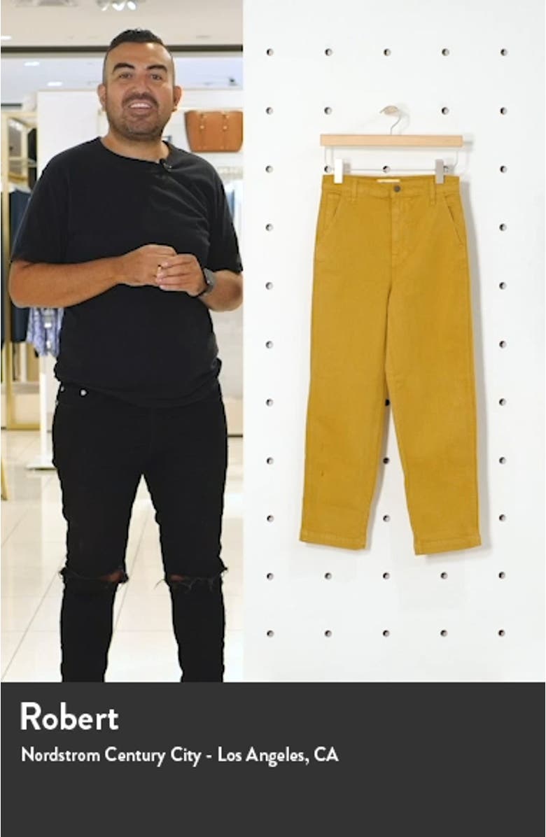 Classic Straight Leg Crop Pants, sales video thumbnail