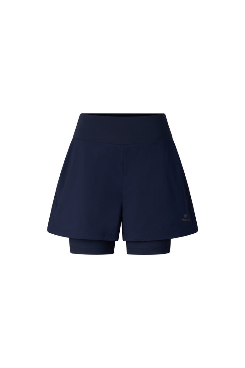 Leja Functional Shorts, Main, color, Navy blue