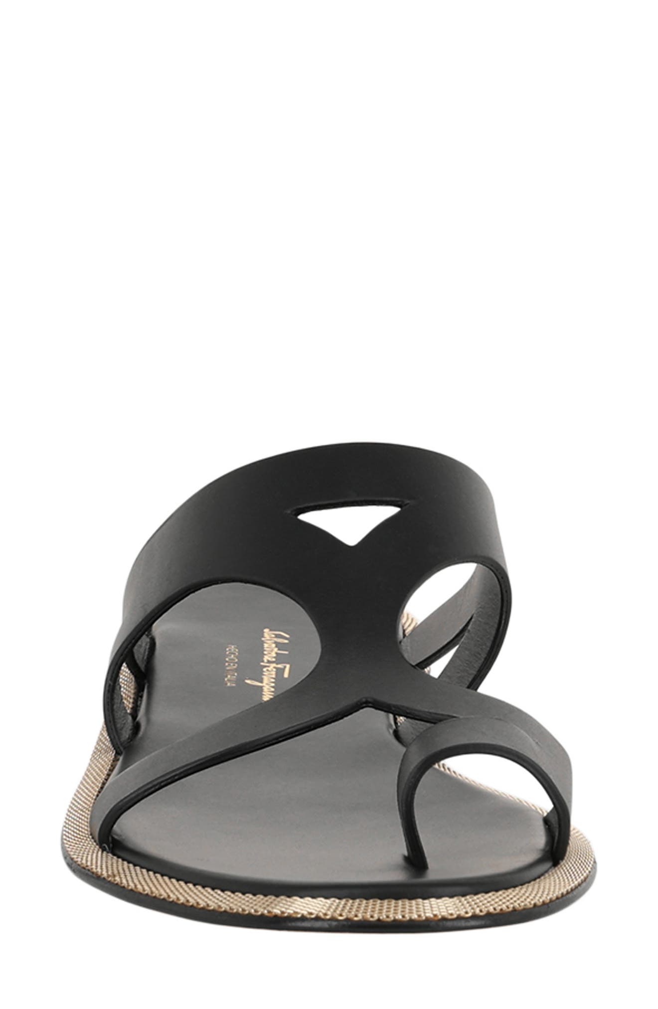 FERRAGAMO Caged Sandal, Alternate, color, 