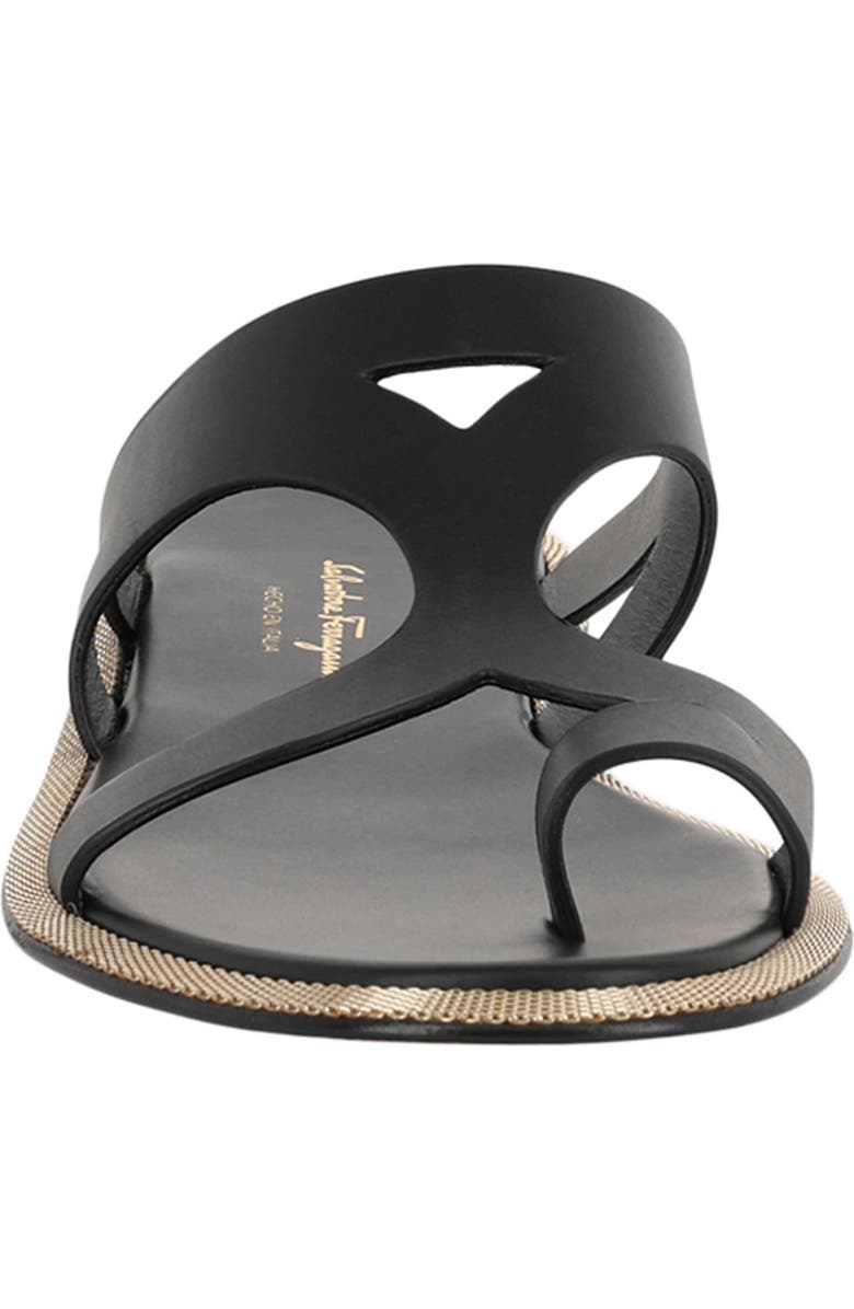 FERRAGAMO Caged Sandal, Alternate, color,