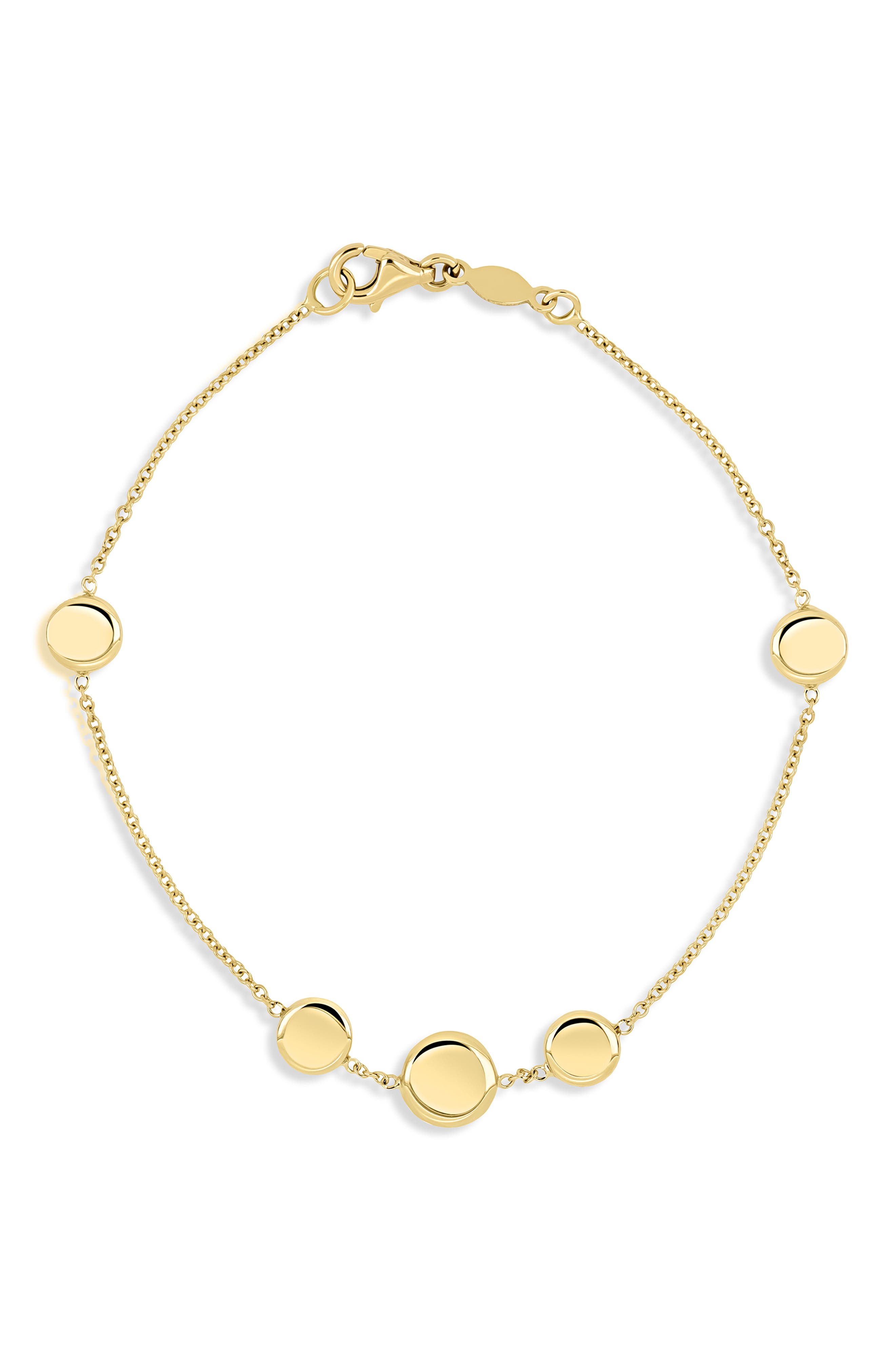14k Gold Chain Bracelet