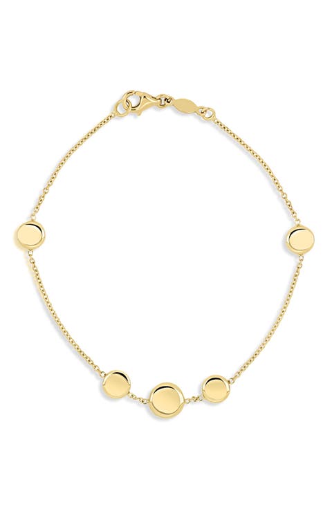 14k Gold Chain Bracelet