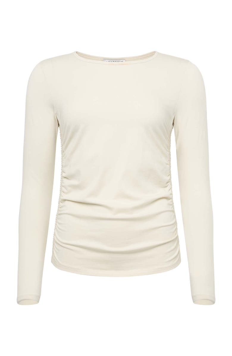 Anatomie Milly Ruched Long-Sleeve Top, Main, color, 