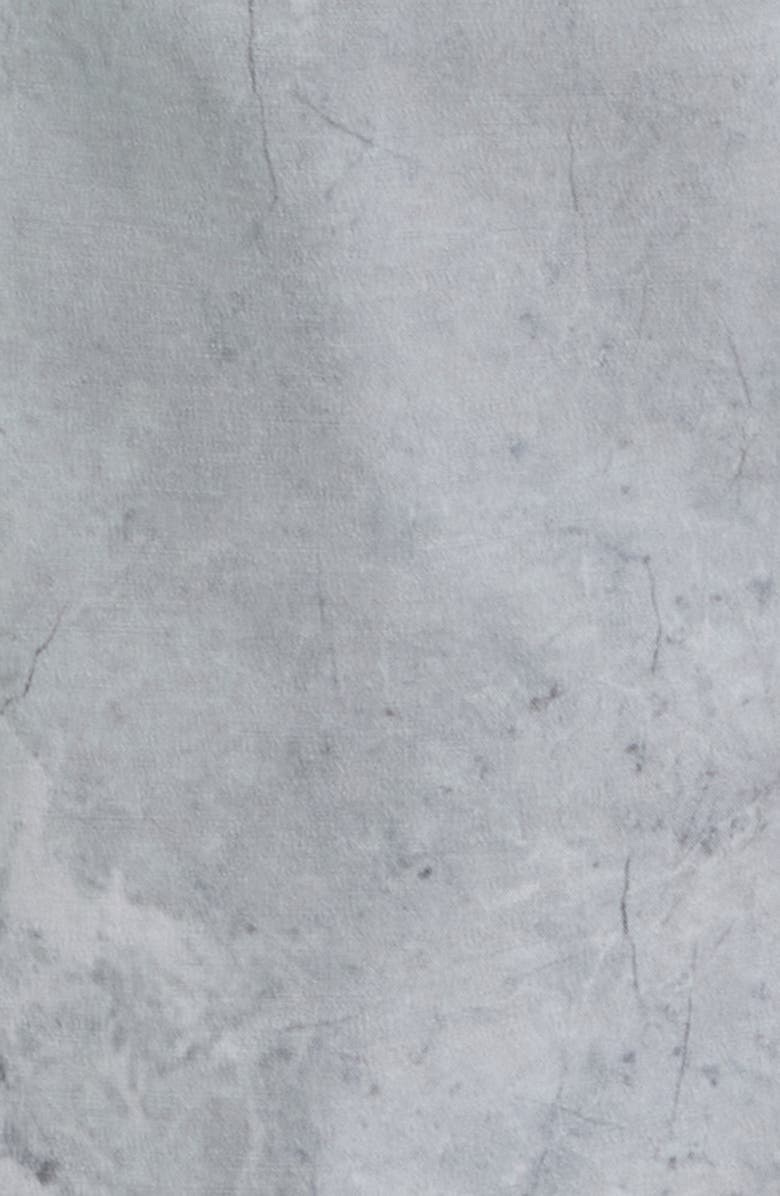 SANTO STUDIO Lido Swim Trunks, Alternate, color, Carrara Grey