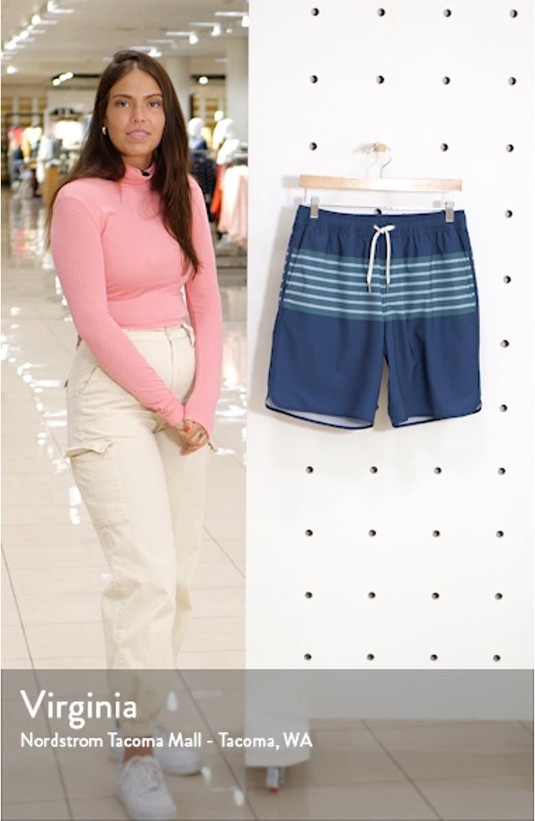 Anchor Stripe Swim Trunks, sales video thumbnail