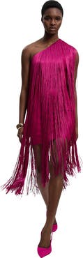 Karen Millen Bandage Fringe Mini Dress