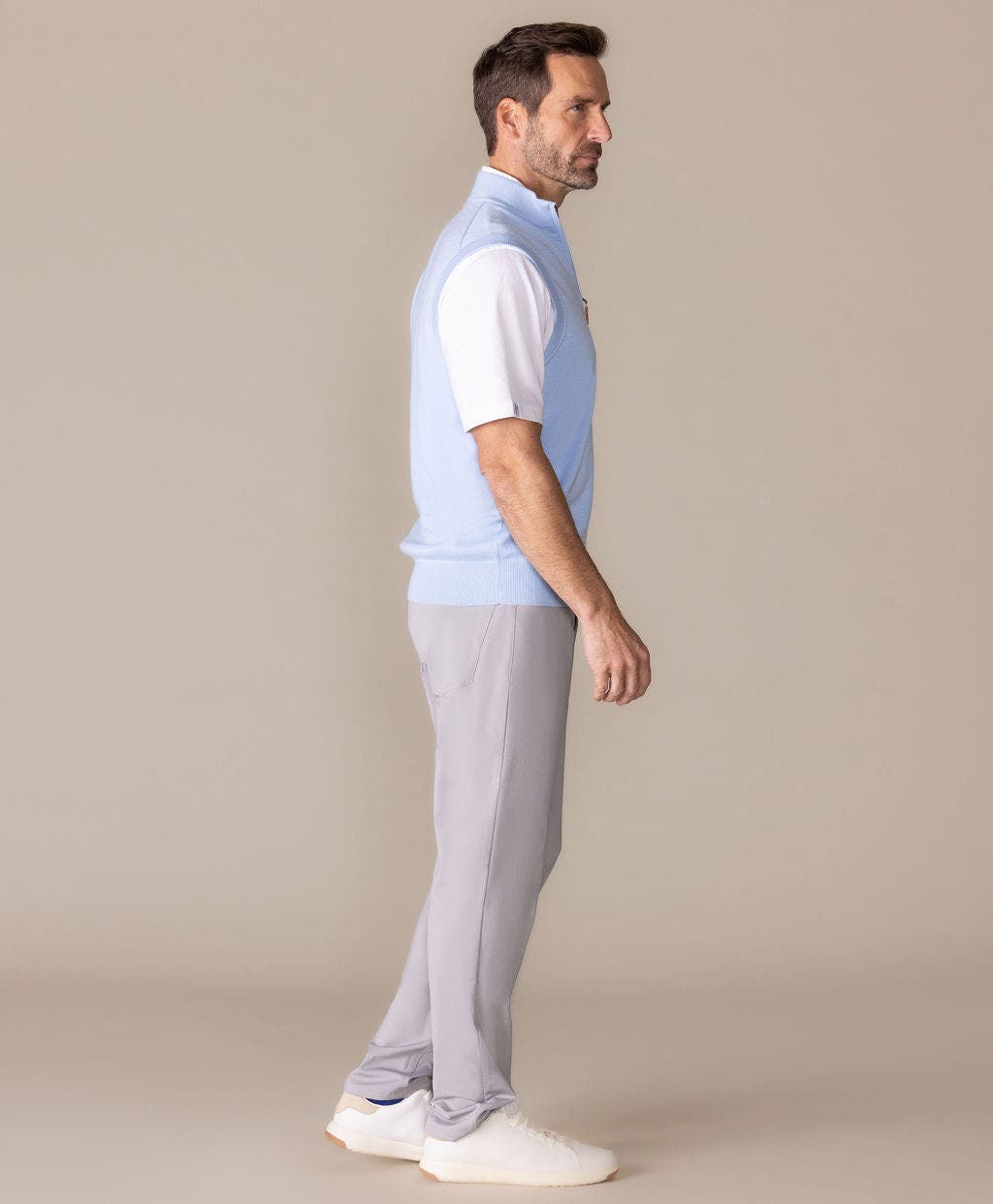 ASHWORTH GOLF Stormy 1/4 Zip Vest (Men) | Nordstrom