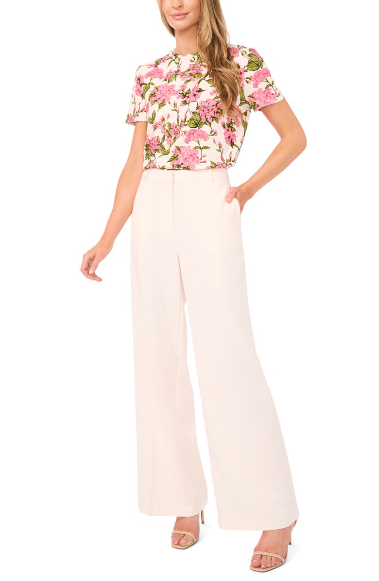 Ted Baker Carina Straight Leg Suit Pants, Alternate, color, Vanilla Ice